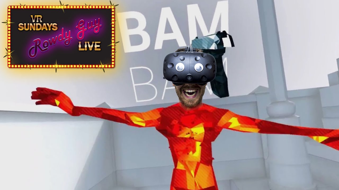 SUPERHOT VR! | VR Sundays with Rowdy #3