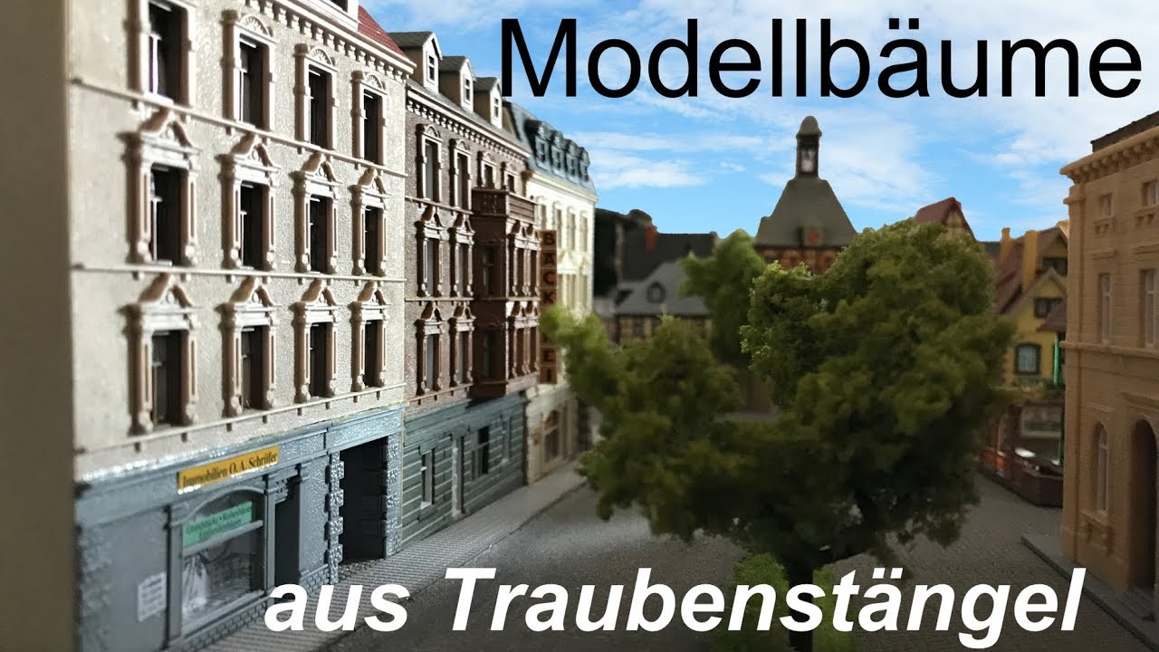 Bäumchen bauen aus Traubenästen