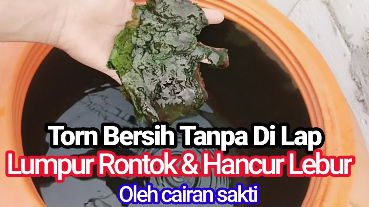 Cara membersihkan toren air dengan mudah