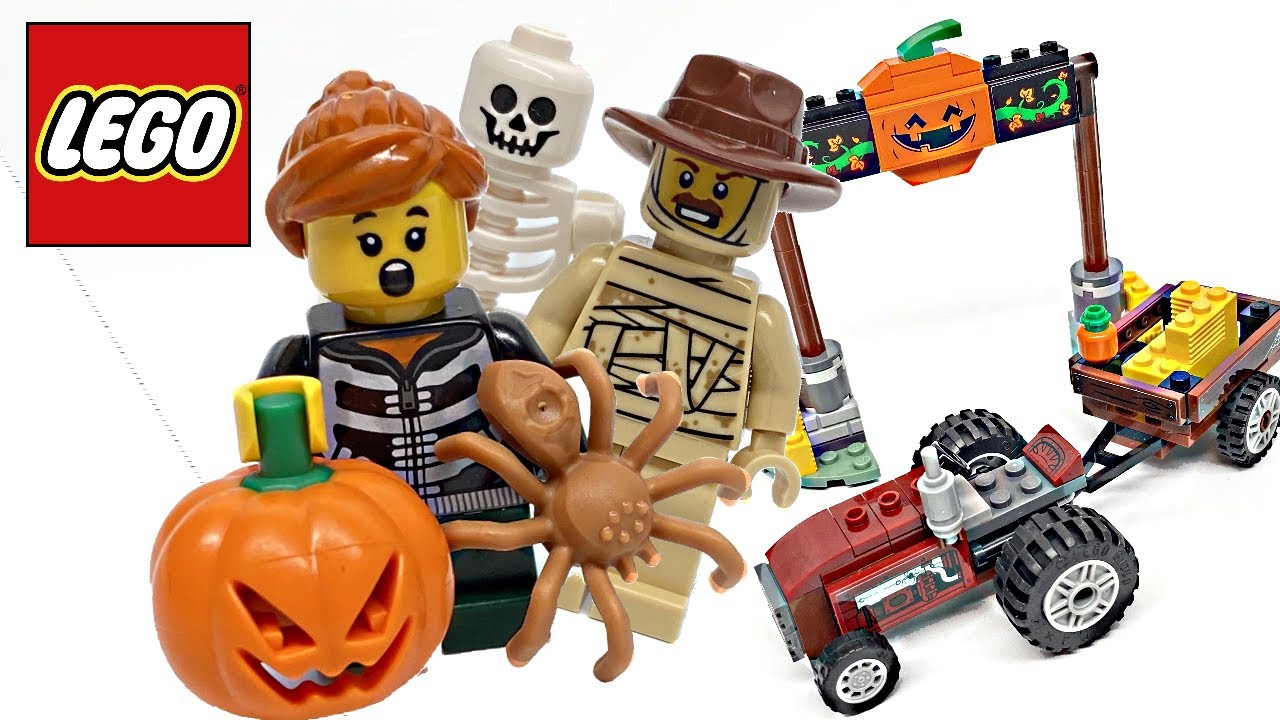 LEGO Halloween Hayride review! 2020 set 40423!