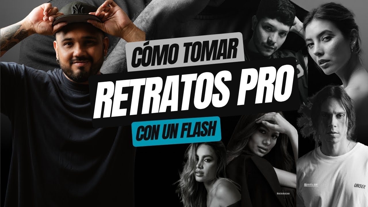 Cómo tomar retratos profesionales con un flash