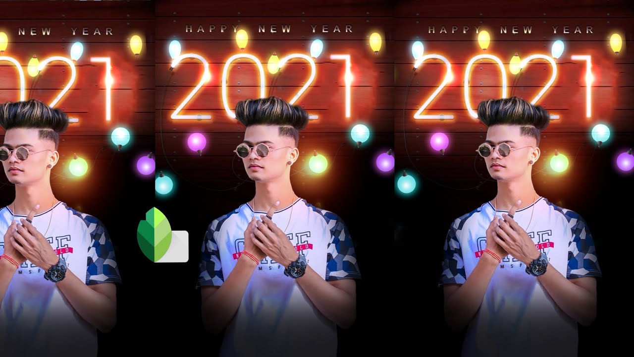 Snapseed 2021 Happy New Year Photo Editing | Special Photo Editing _ Snapseed Apps