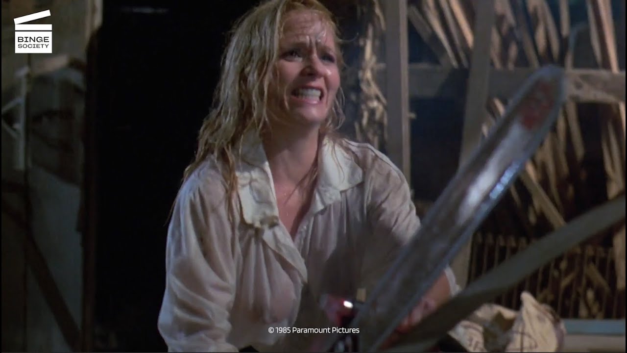 Friday the 13th Part V: A new beginning: Chainsaw fight (HD CLIP)