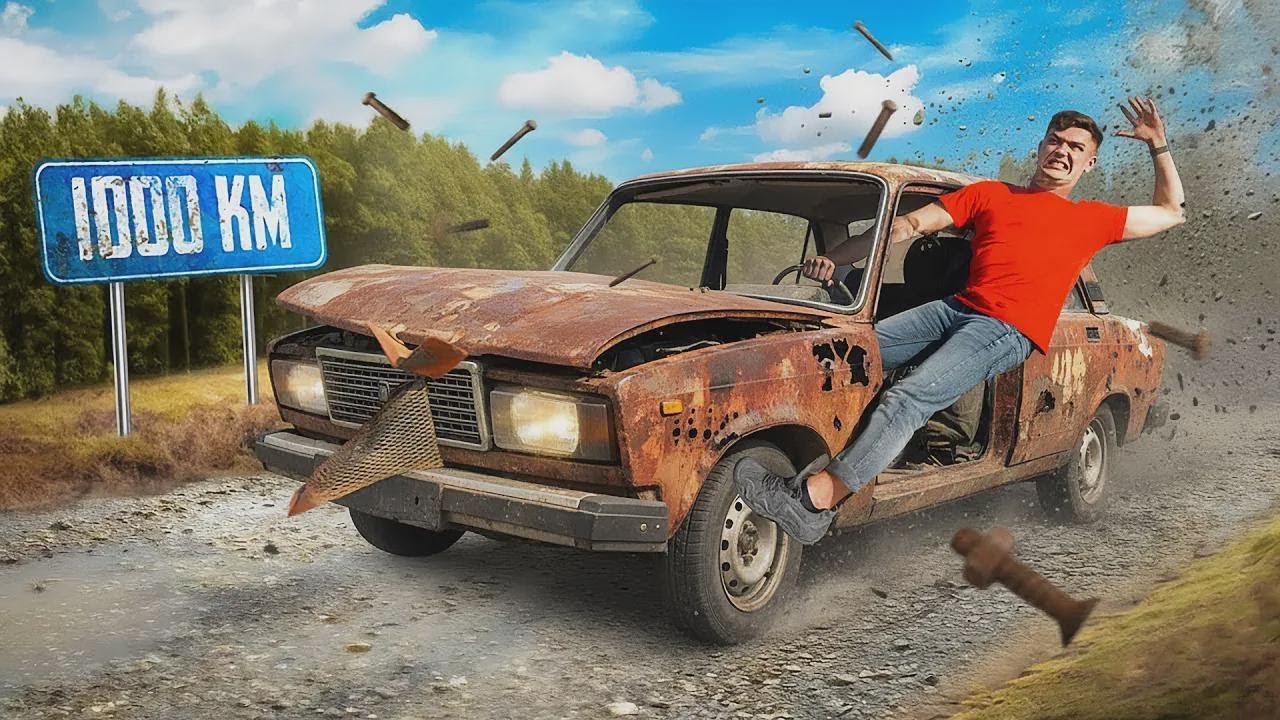 1000 km prin noroaie cu un JIGULI Ruginit – Aventura vieții!