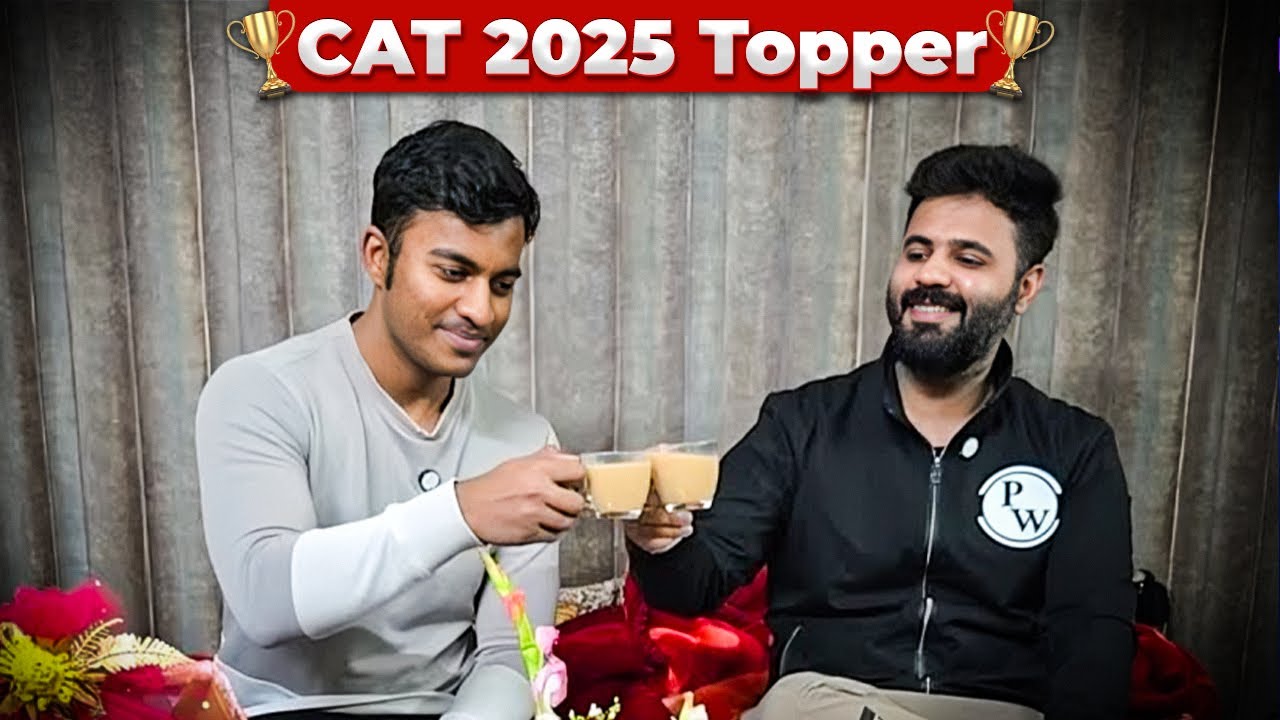 🎉 CAT 2025 Result Topper LIVE Celebration! 🎉 | Rahul Gupta on 99.53%ile | MBA Pioneer 2025