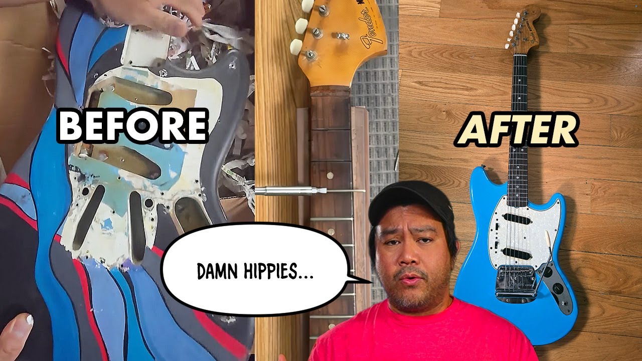 How I Restored a 1965 Fender Mustang