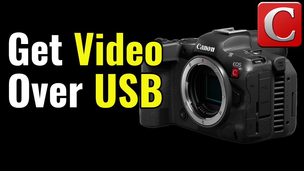 USB Video Class Output - EOS R5C Tip 54