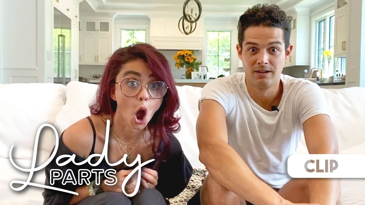 ‘Lady Parts’ Clip: Tantric Yoga with Sarah Hyland & Wells Adams