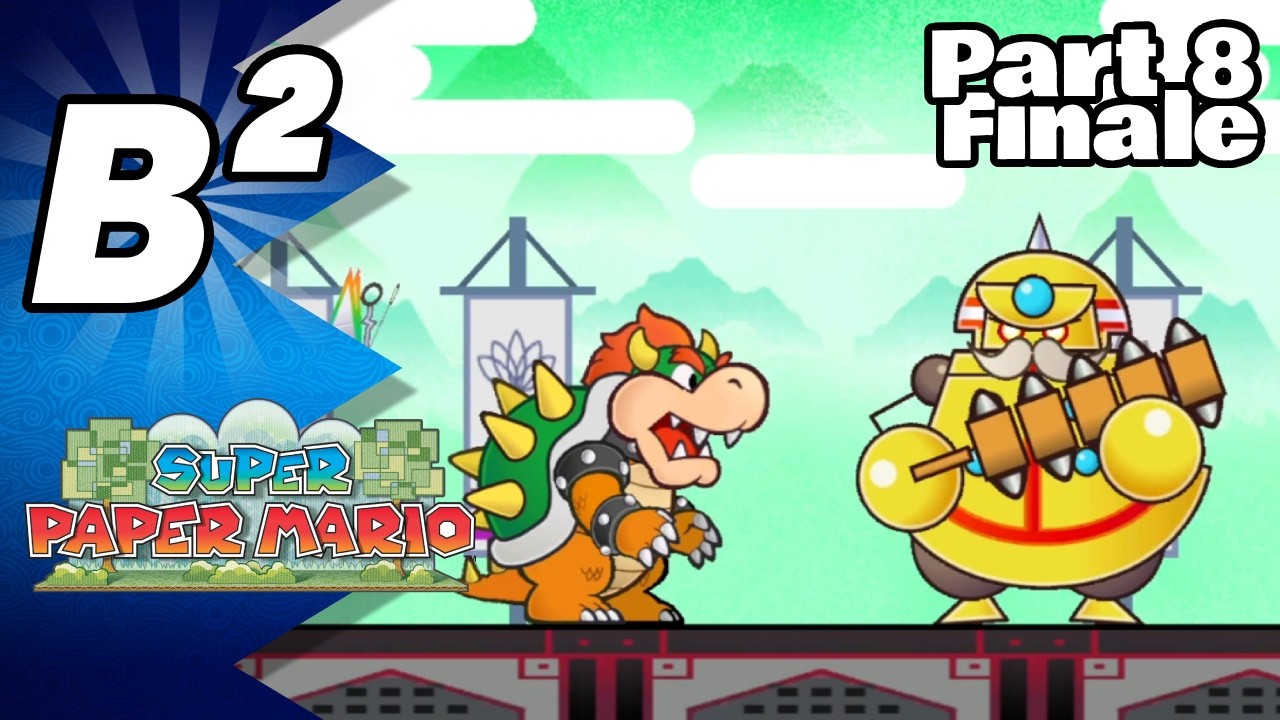 Centennial Sammer Guy Showdown - Super Paper Mario - Part 8 Finale [Beta Squared]