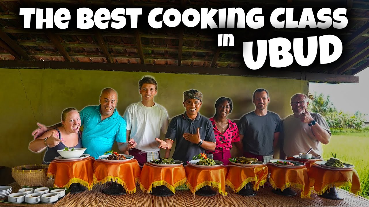 Our FIRST Cooking Class Was Amazing -  Ubud - Bali Indonesia