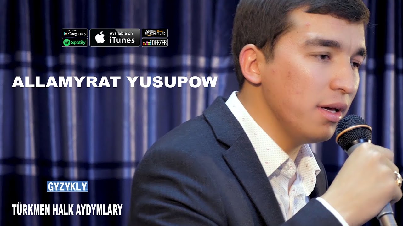 Allamyrat Yusupow - Türkmen halk aydymlary (Janly ses) 2022