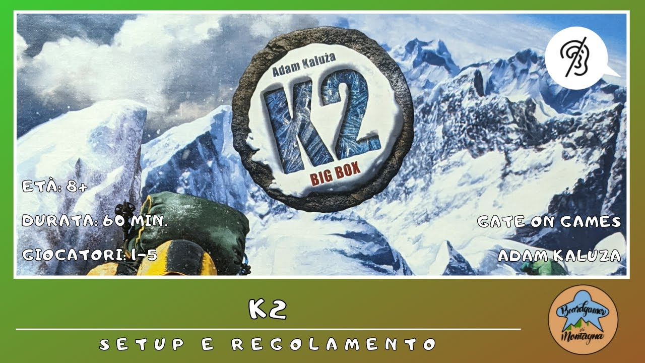 K2 - setup e regolamento in italiano (tutorial) [SUB ITA]