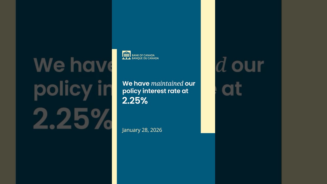 Interest rate announcement - January 2026