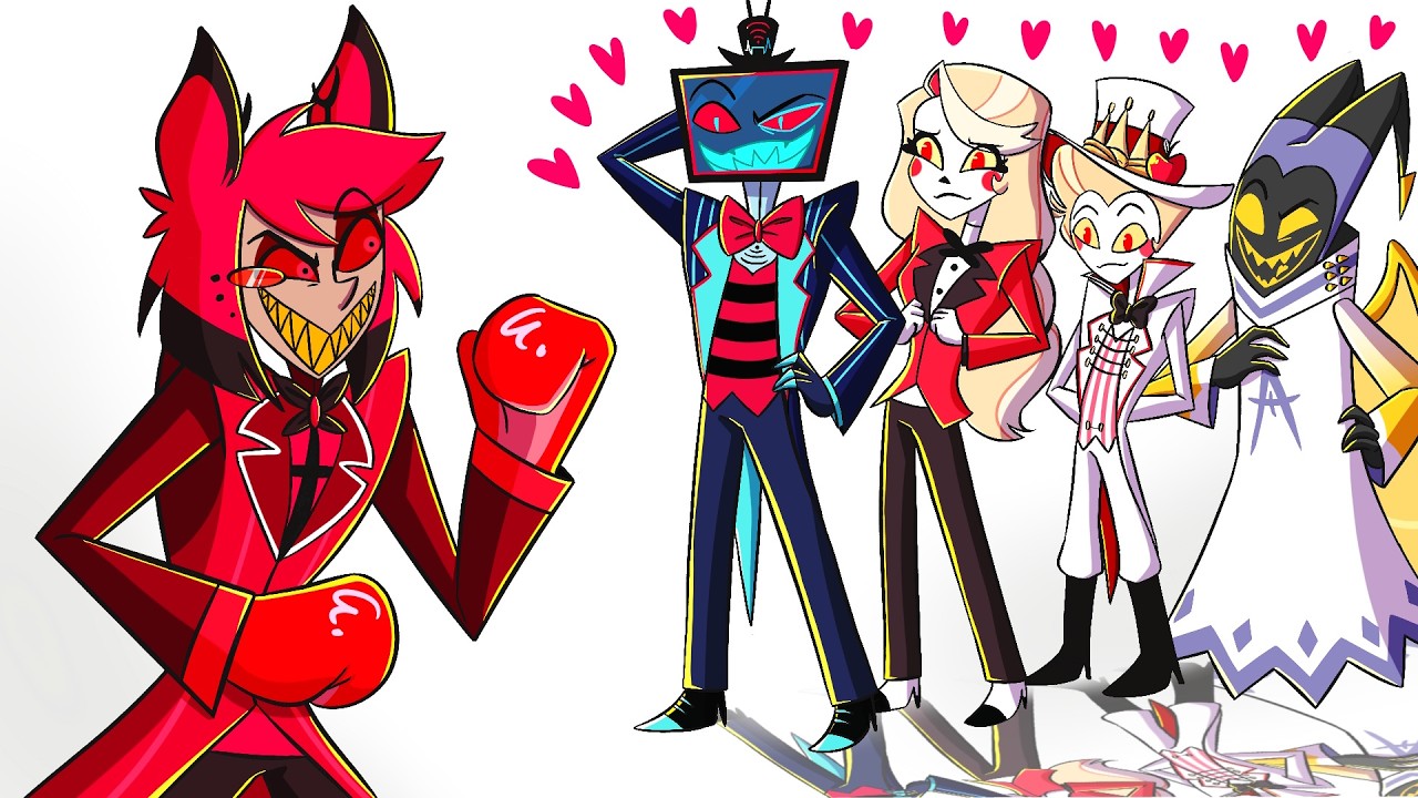 Alastor Kisses EVERYONE in Roblox!
