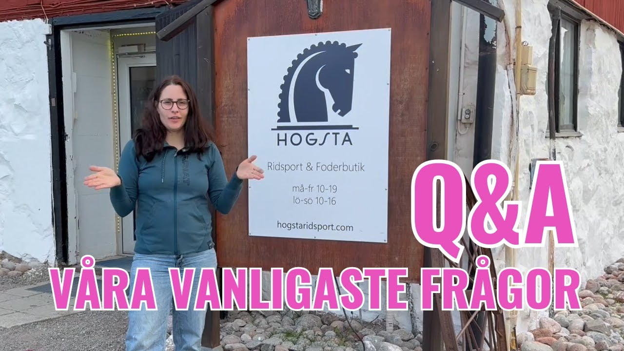 Q&A 🥳 Vi svarar på de vanligaste frågorna!