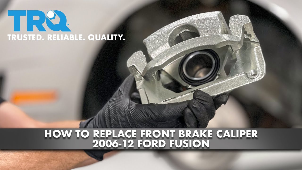 How to Replace Front Brake Caliper 2006-12 Ford Fusion