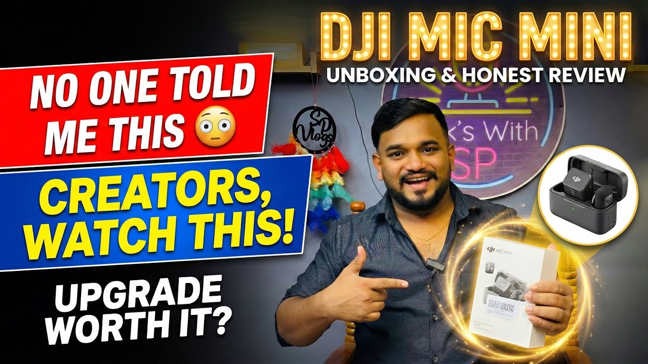 I bought DJI Mic Mini🔥 || The Truth After Using It😳