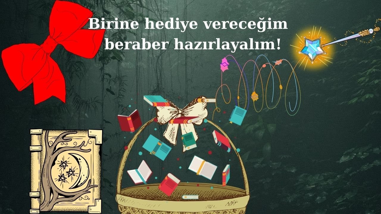 Okurlara Hediye Nasıl Hazırlanır! | 📚 Sevdiklerinize Kitap Hediyesi Paketleme Sanatı 🎁