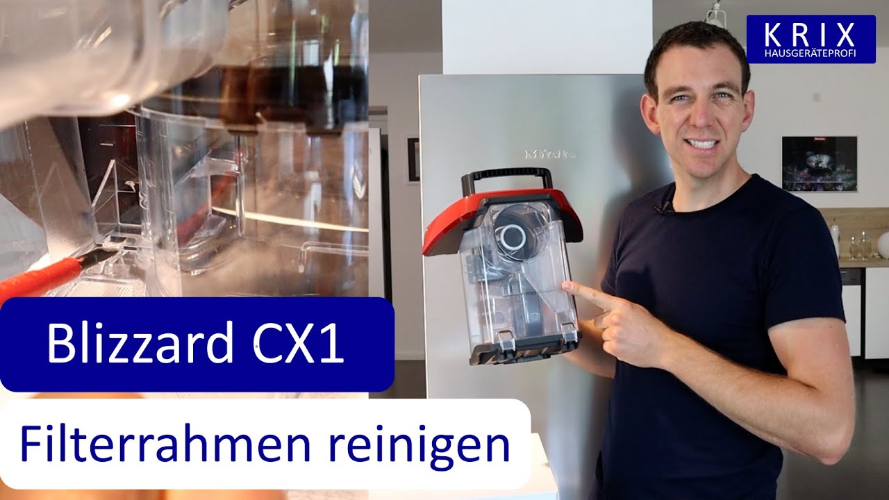 Miele Blizzard CX1 Staubbehälter reinigen