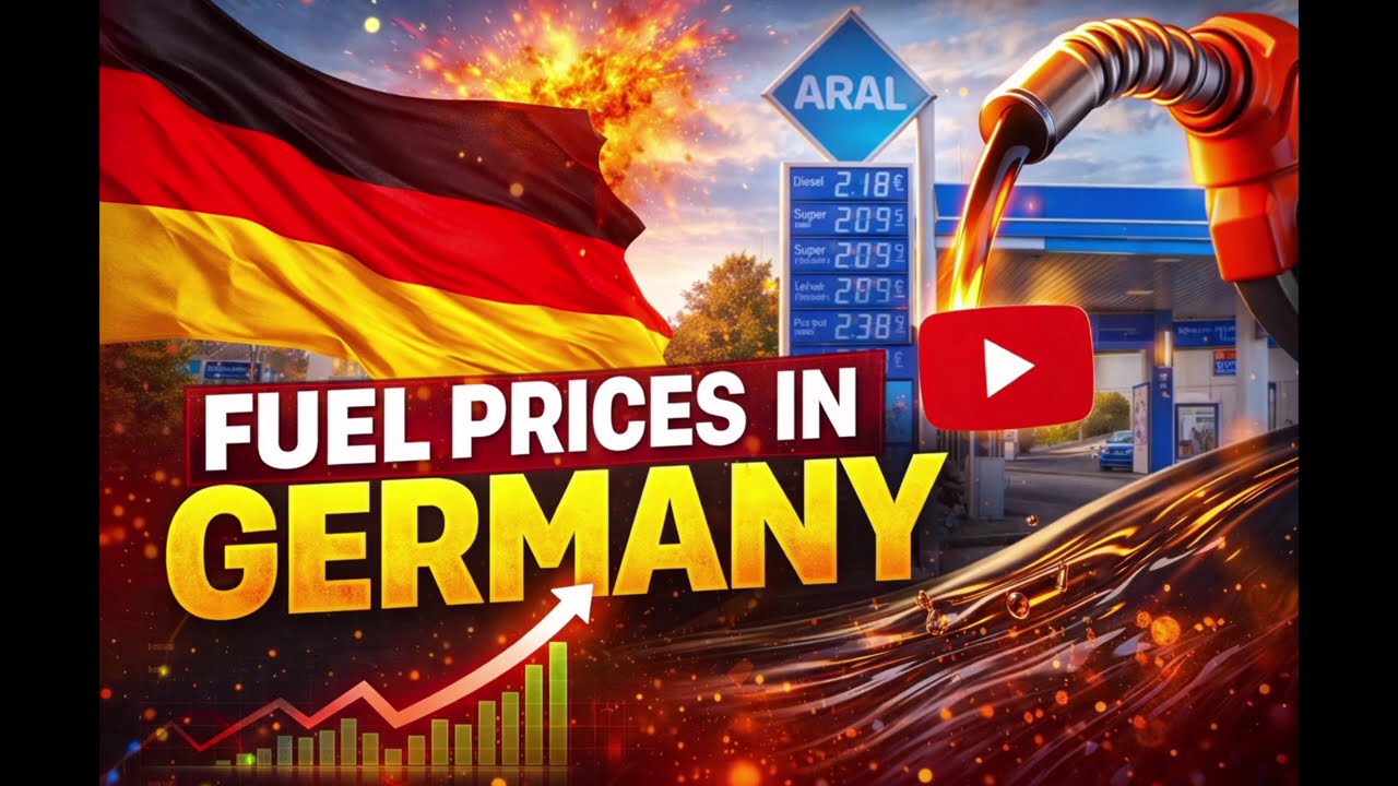 Germany Fuel Prices Shock the World! | Oil Crisis, Iran & USA Impact