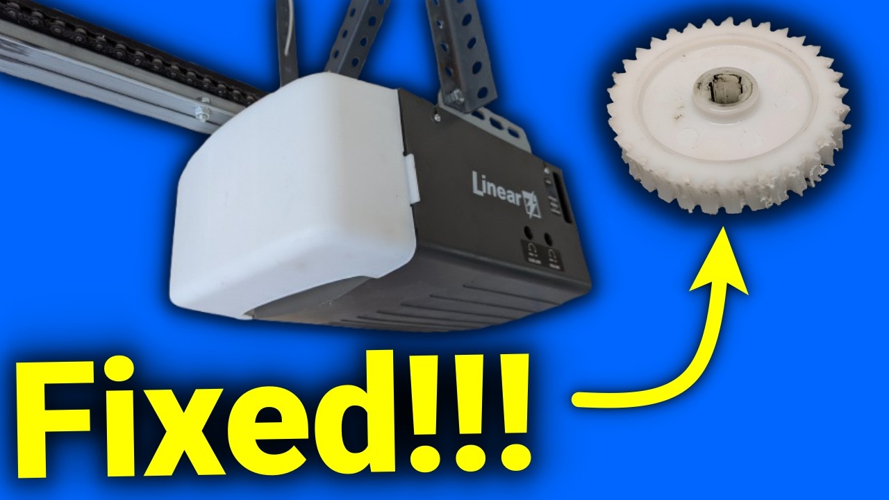 Garage Door Opener Stripped Gear Repair - Easier Than You Think!