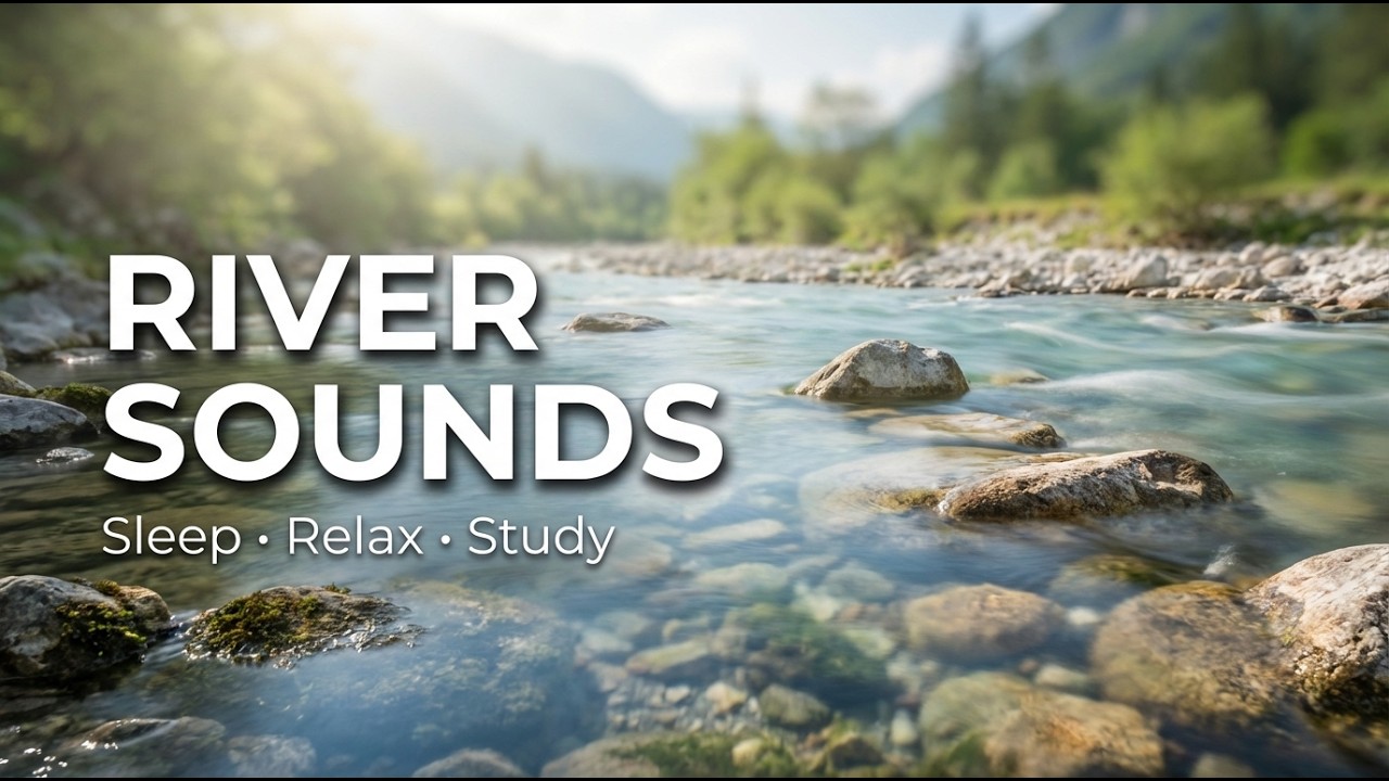 Instant Calm: Relaxing River Sounds