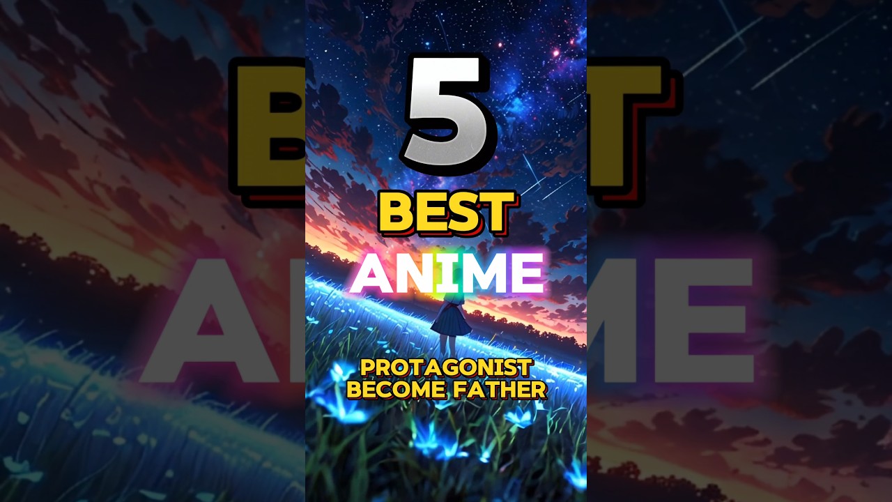 5 BEST ANIME Protagonists Become A Father #animerecommendations #anime #boozthedude
