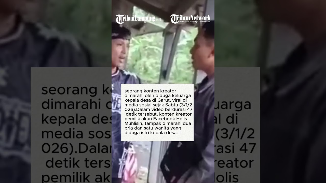 VIRAL! Gara gara Kritik Jalan Rusak, Sosok Holis Malah Diintimidasi Keluarga Kades Berani Lawan!