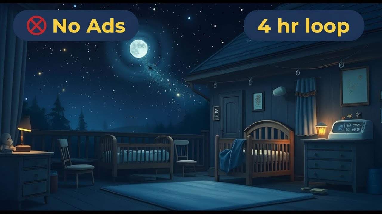 NO ADS | Sleep Instantly Within 3 Minutes ♥ Sleep Music for Babies ♫ Mozart Brahms Lullaby