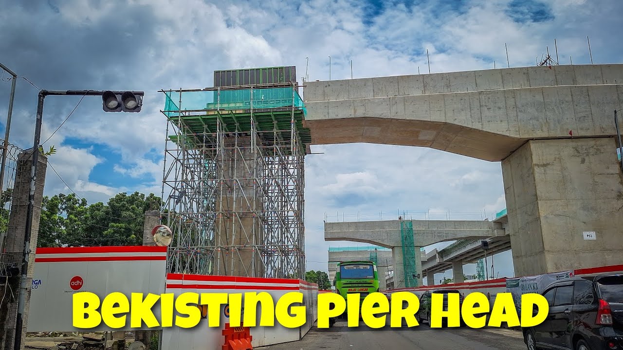 Cepat Sekali ‼️ Pier Head Ramp Off Pertama Tol Jogja-Solo Ruas Kronggahan Pasang Bekisting