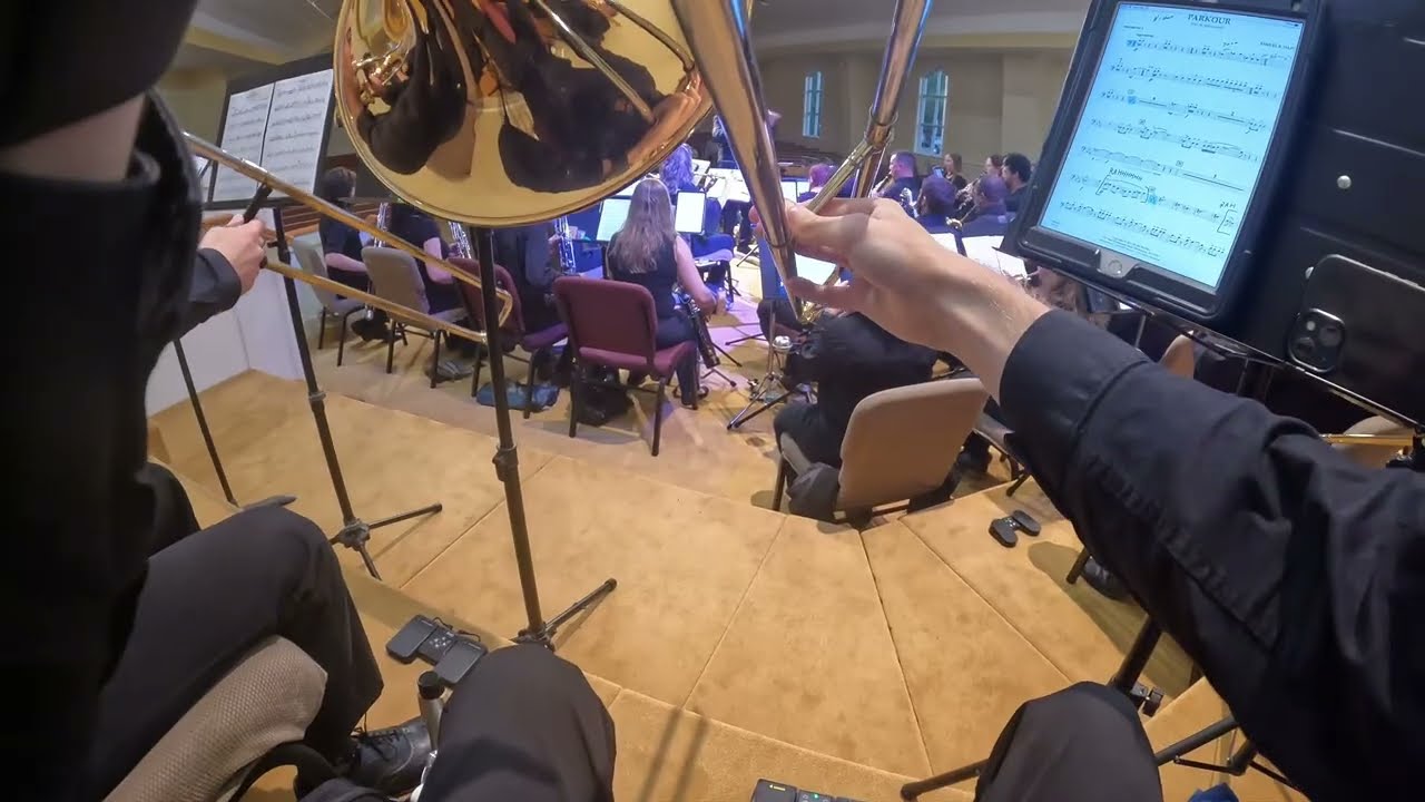 Parkour - Sam Hazo (2nd Trombone Chest Cam POV)