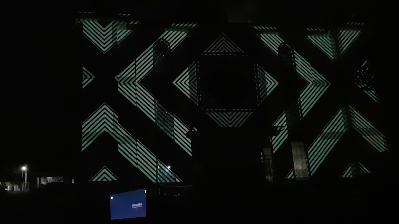 Video Mapping Santri Tegalrejo