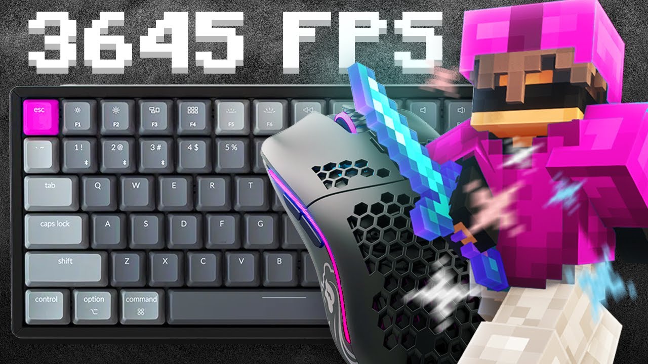 [Moonwalking] Bedwars ASMR Keyboard & Mouse Sounds | Hypixel Bedwars