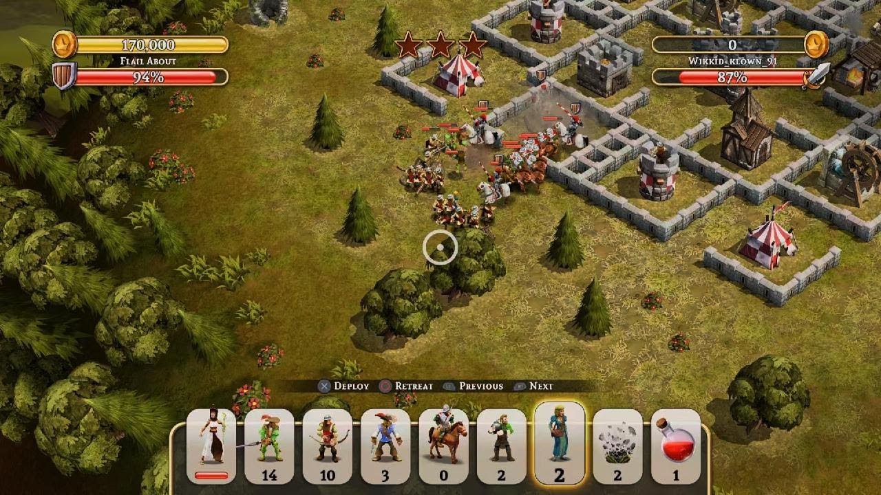 Flail about mission 3 star win. Battle Ages.