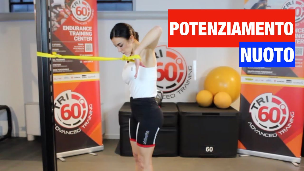 Potenziamento a secco per il nuoto by Tri60