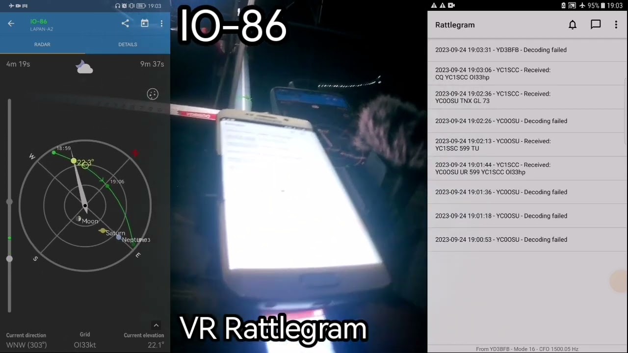 673. IO-86 VR Rattlegram 11:59 UTC 24 SEPTEMBER 2023 - TANGERANG,