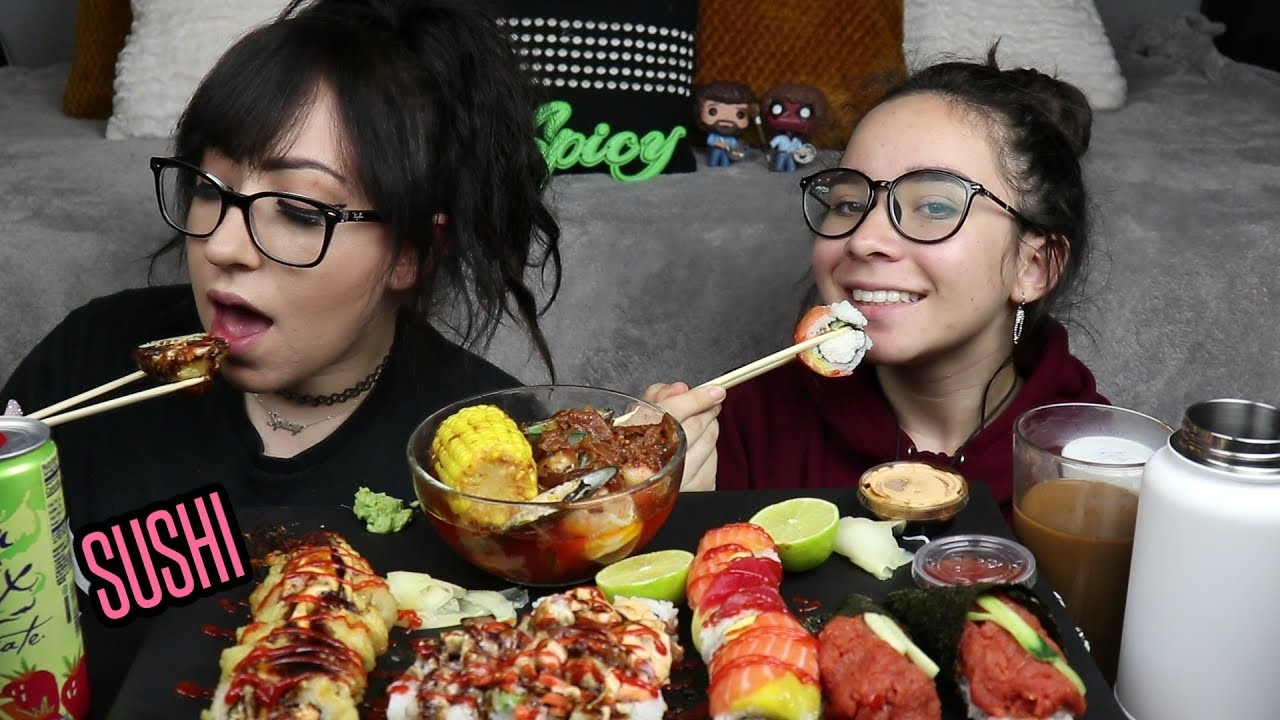 SUSHI MUKBANG | EATING SHOW