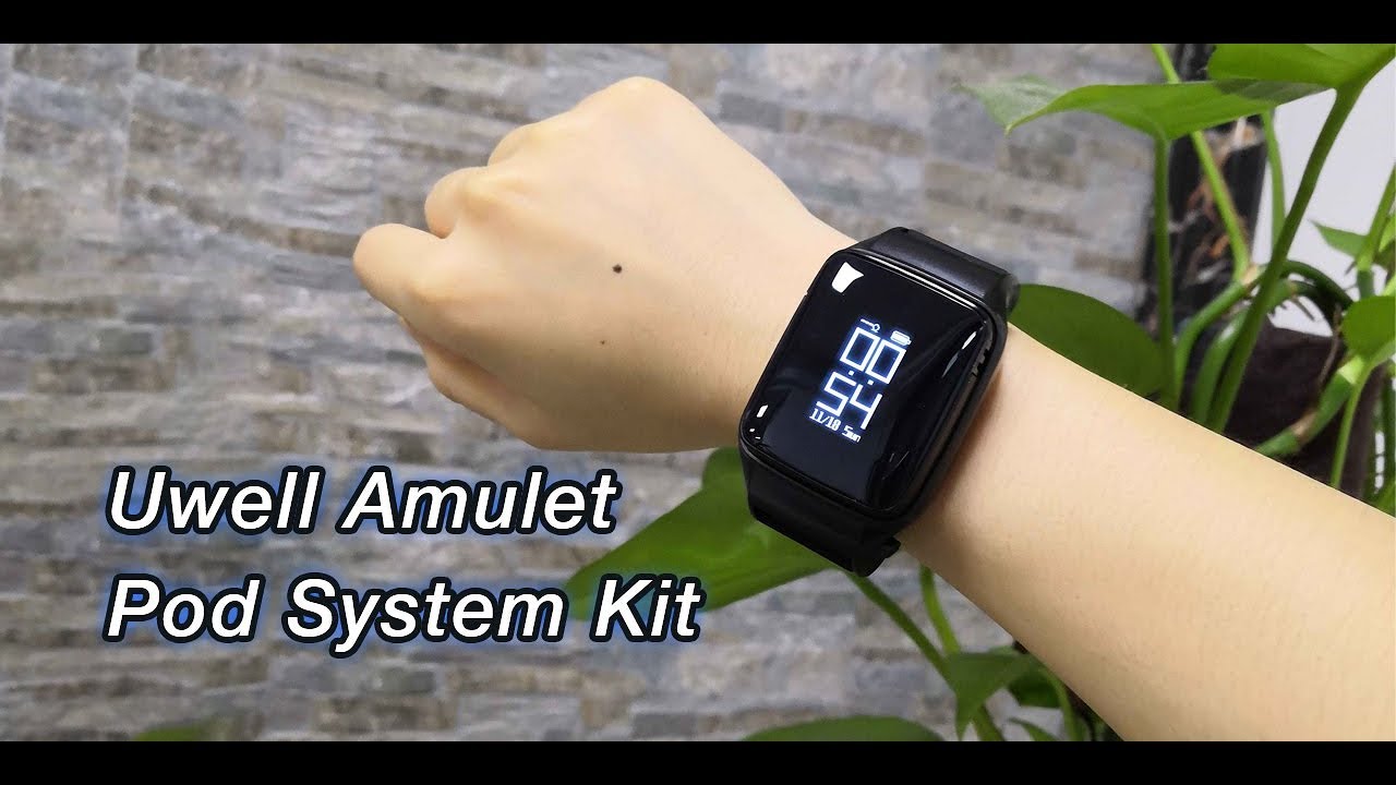 Uwell Amulet Watch-Style Pod System Kit Unboxing