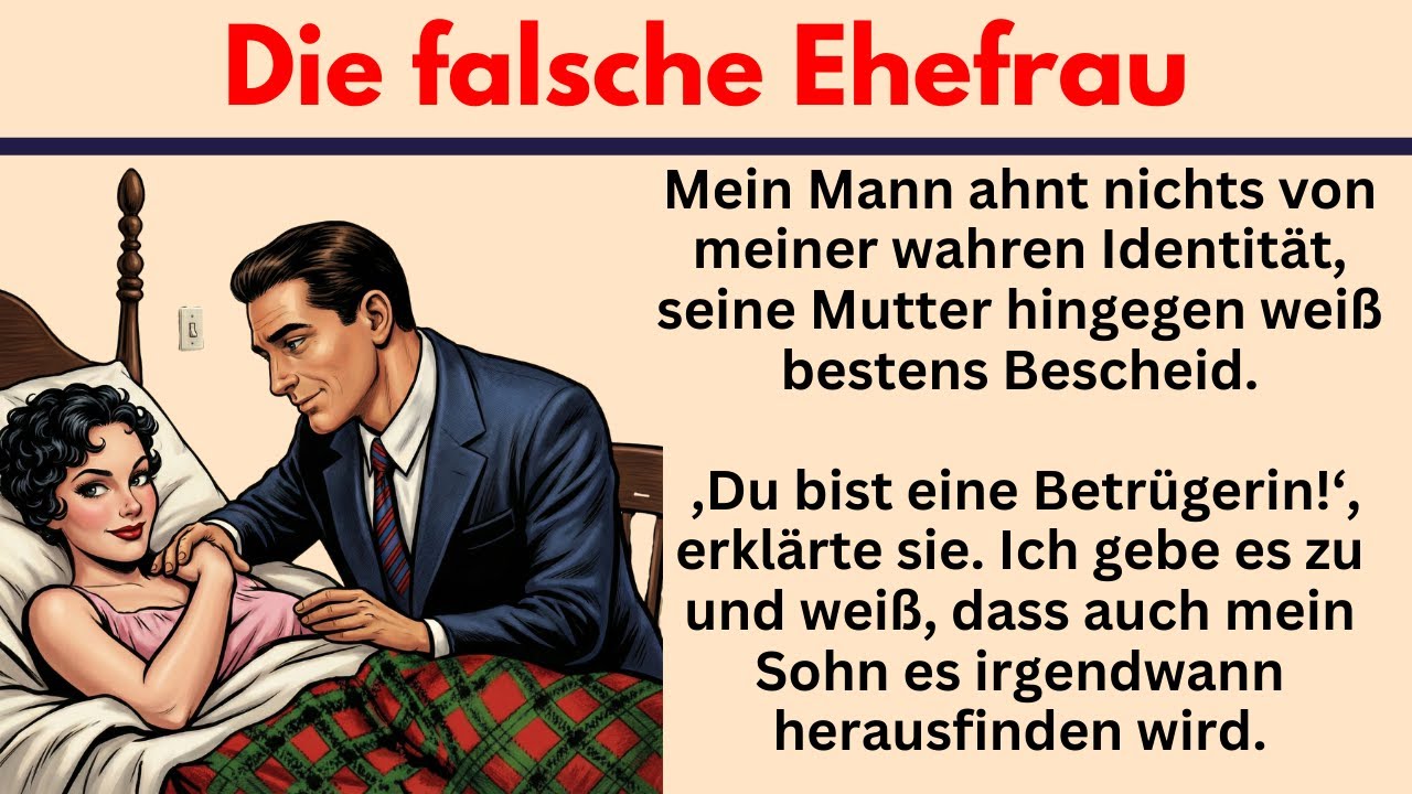 #128 | Die falsche Ehefrau – Deutsch lernen mit wahre Geschichte