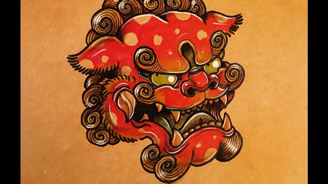 How to Draw a Foo dog