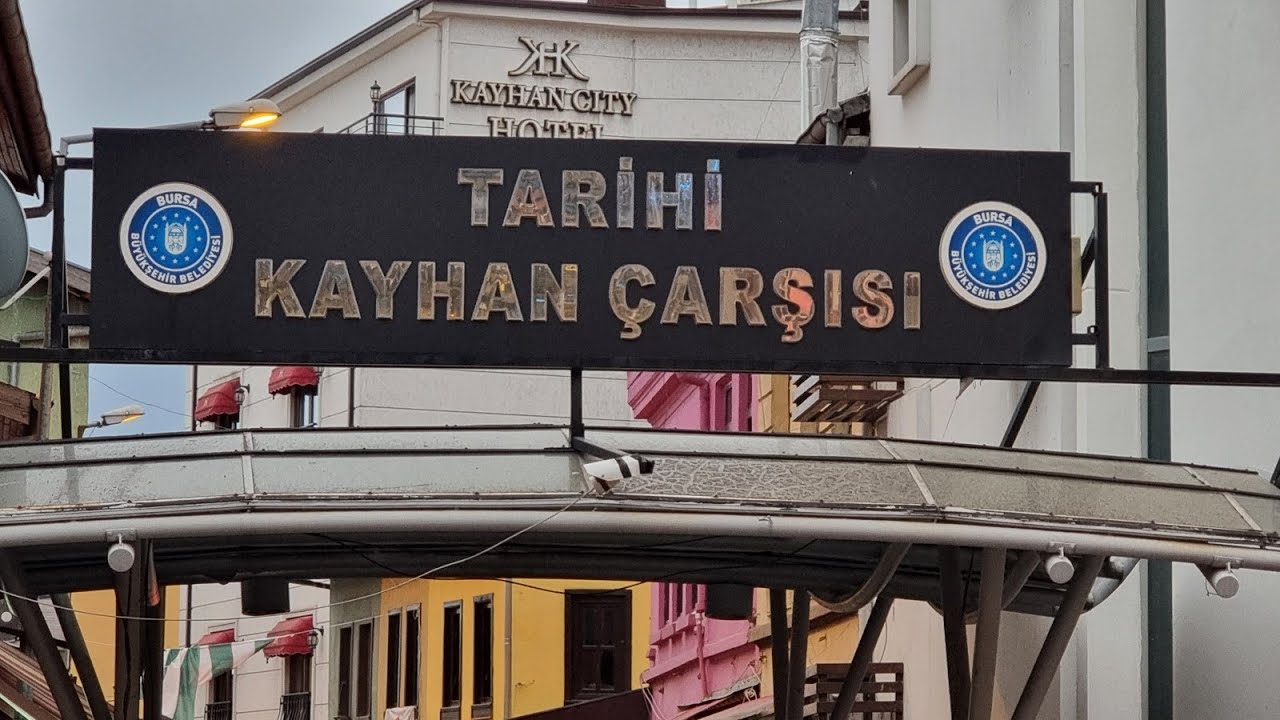 Tarihi Kayhan Çarşısı Bursa