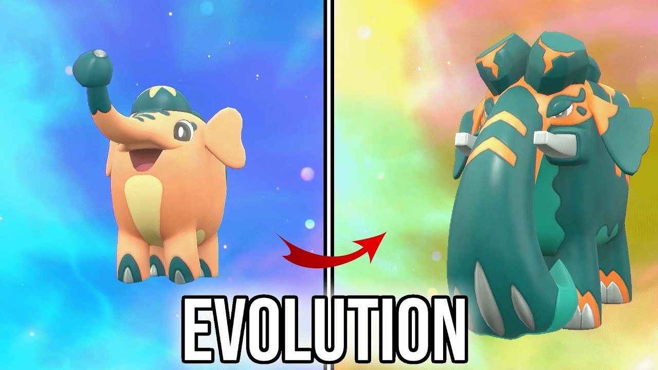 Cufant | Copperajah | Evolution in Pokemon Scarlet & Violet | SV