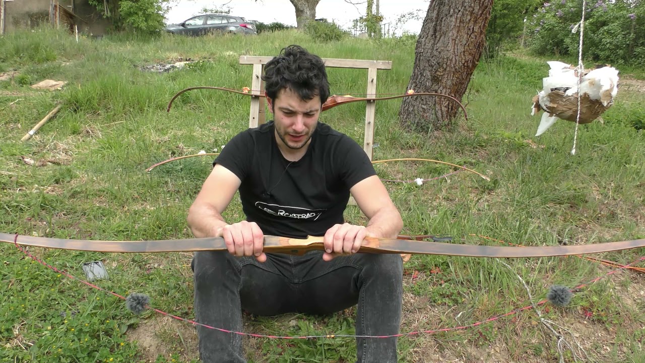 Ma Collection D'arc GREAT PLAINS  ★ ROBTRAD ARCHERY ★ ROBIN GARDEUR ★ LONGBOW ★ Arc Tradi
