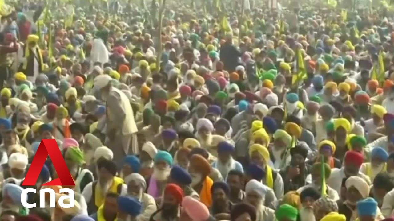 Indian farmers mark one year of demonstrations against farm laws