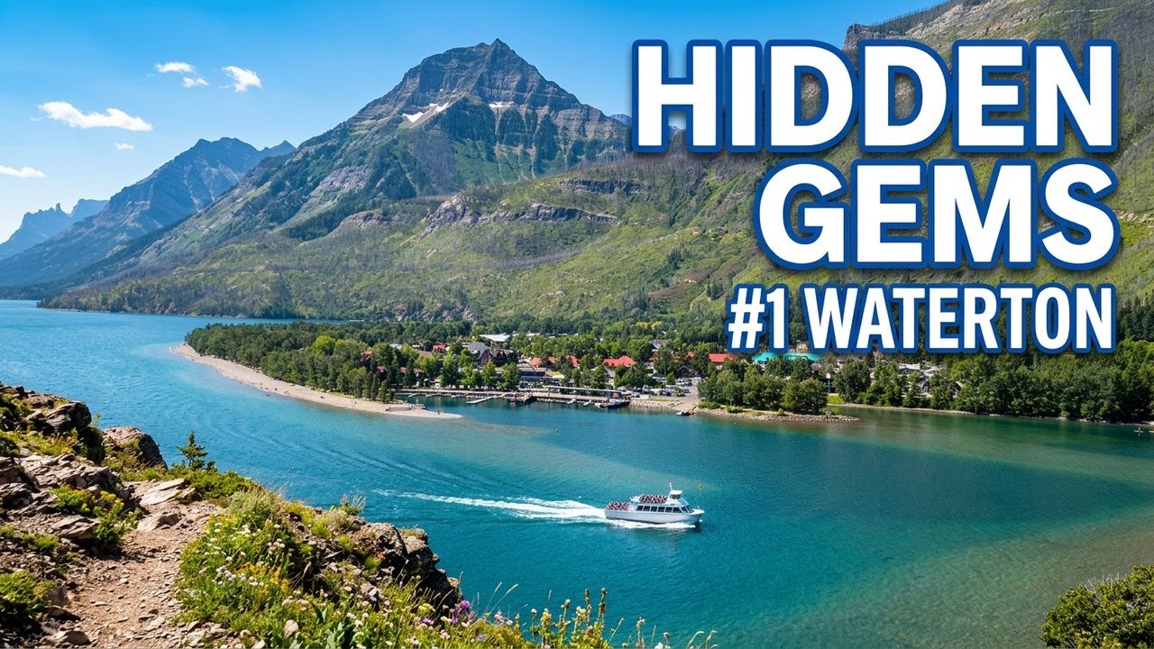 Top Things to Do in Waterton | Cameron Lake & Red Rock Canyon | Outdoor with Denny