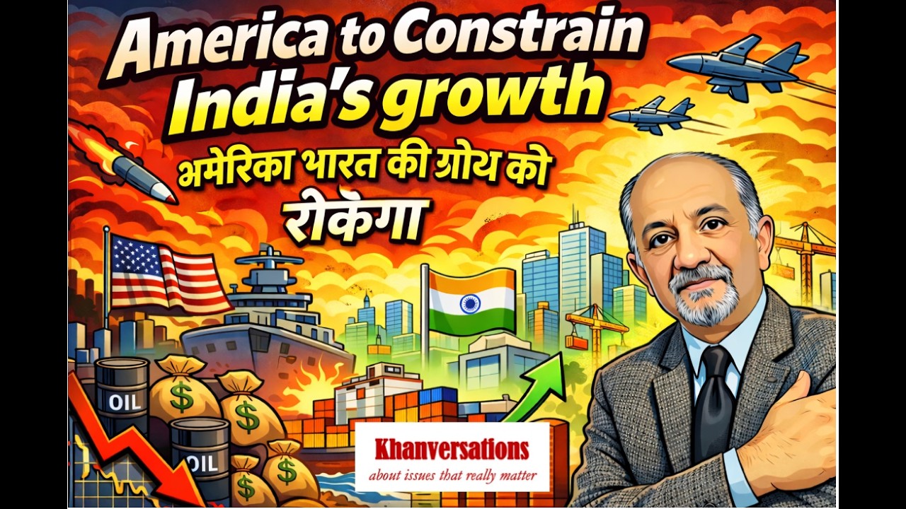 America to Constrain India's growth अमेरिका भारत की ग्रोथ को रोकेगा امریکہ بھارت کی ترقی کو روکے