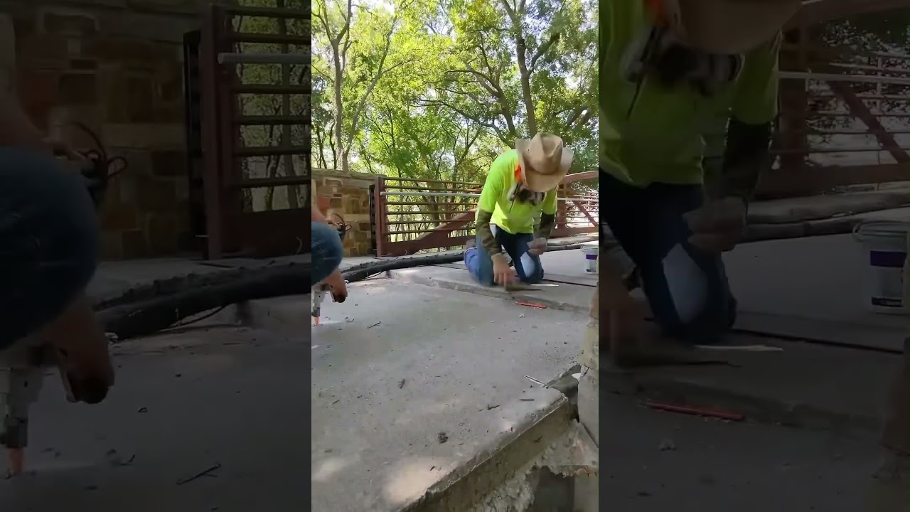 Fixing Uneven Concrete WITHOUT Replacing It  #concrete #better #foam