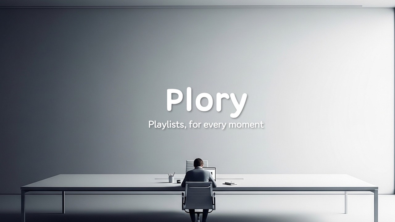 𝐏𝐥𝐚𝐲𝐥𝐢𝐬𝐭  Deep Work Focus I 일할 때 몰입하기 좋은 집중 음악 I Work & Study Playlist I Plory