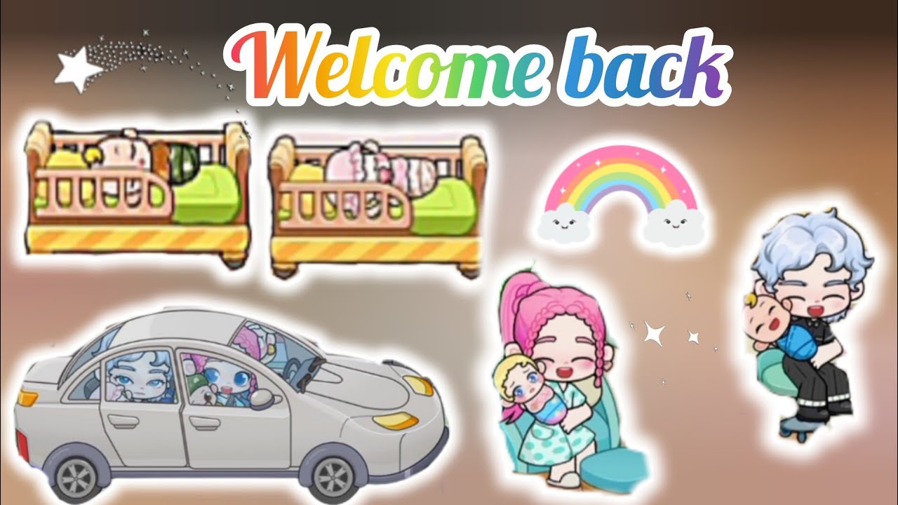 Leticia and Harry comes home with mom dad and grandma my happy family series #gameworld vlog 🥰😍😍😍