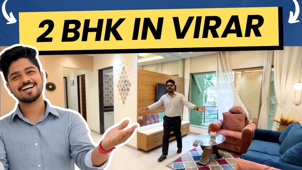 विरारमध्ये 600+ कार्पेट 2 BHK | रेडी टू मूव्ह | बाल्कनी फ्लॅट